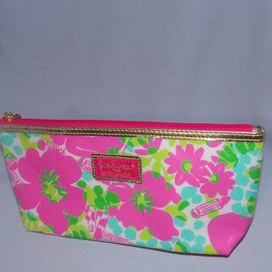 Lilly Pulizer and Estee Lauder Cosmetic Bag